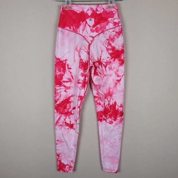 Balance Athletica Vitality Oasis Tie Dye Pink OG Leggings Size S - Picture 6 of 13